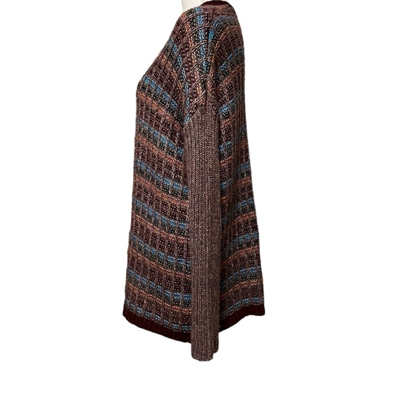 SOFT SURROUNDINGS WOMENS OPEN COLORFUL WAFFLE CARDIGAN SIZE S/M - Picture 2 of 8